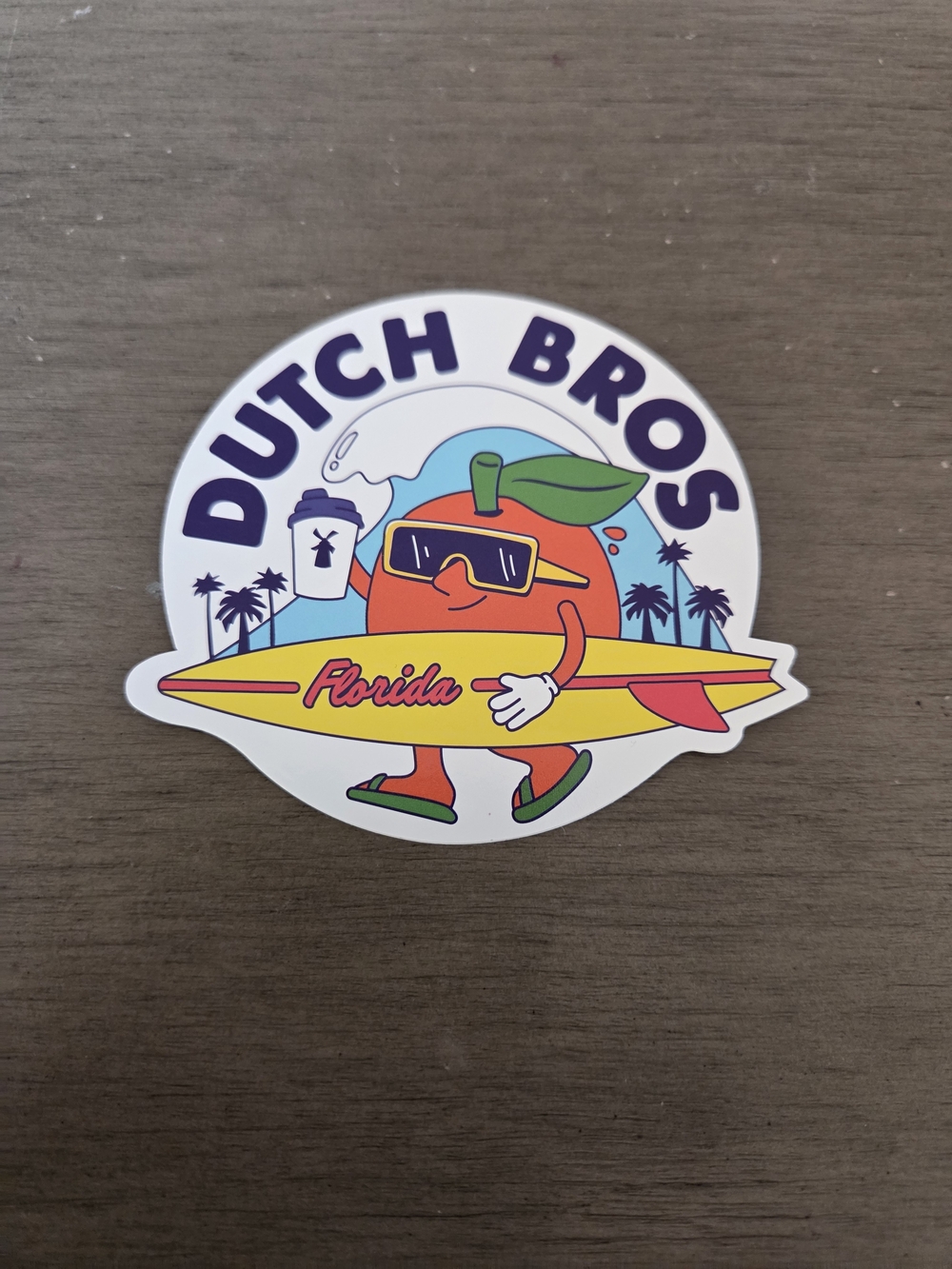 Dutch Bros Florida State Sticker 2026